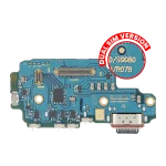 Samsung Galaxy S22 Ultra İle Uyumlu 5G (S9080) (Çift Sim Versiyonu) (Premium) Sim Kart Okuyuculu Şarj Portu Kartı