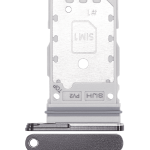 Samsung Galaxy S22 Ultra İle Uyumlu Çift Sim Kart Tepsisi (Phantom Black)