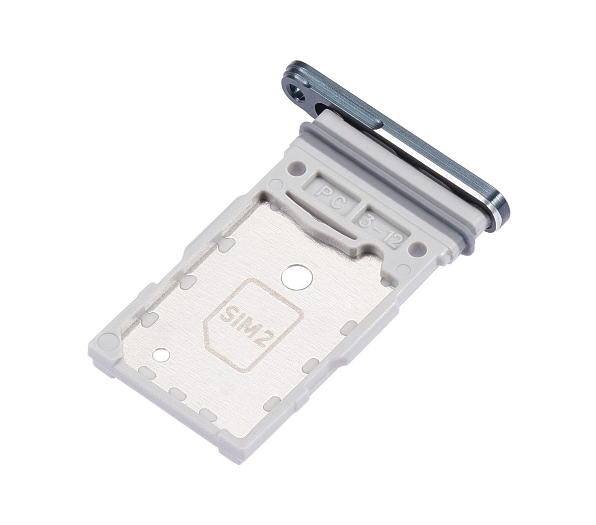 Samsung Galaxy S22 Ultra İle Uyumlu Çift Sim Kart Tepsisi (Yeşil) - Görsel 5