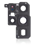 Samsung Galaxy S22 Ultra İle Uyumlu İçin Çerçeve (Phantom Black)  Halkalı Arka Kamera Lensi Uyumlu - Görsel 3