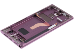 Samsung Galaxy S22 Ultra İle Uyumlu İçin Çerçeveli ekran 5G - (Aftermarket Plus) (Bordo) - Görsel 7