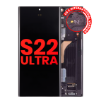 Samsung Galaxy S22 Ultra İle Uyumlu İçin Çerçeveli ekran 5G - (Aftermarket Plus) (Phantom Black) - Görsel 3