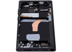 Samsung Galaxy S22 Ultra İle Uyumlu İçin Çerçeveli ekran 5G - (Grafit)  Orijinal Ekranı - Görsel 7