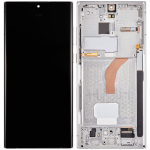Samsung Galaxy S22 Ultra İle Uyumlu İçin Çerçeveli ekran 5G - Orijinal (Phantom Beyazı)  Orijinal Ekranı - Görsel 2