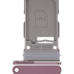Samsung Galaxy S22 Ultra İle Uyumlu Tek Sim Kart Tepsisi (Bordo)
