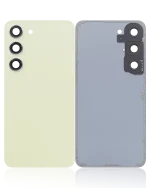Samsung Galaxy S23 5G İle Uyumlu Arka Kapak Camı Kamera Lensiyle  (Lime) - Görsel 2