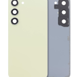 Samsung Galaxy S23 5G İle Uyumlu Arka Kapak Camı Kamera Lensiyle  (Lime)