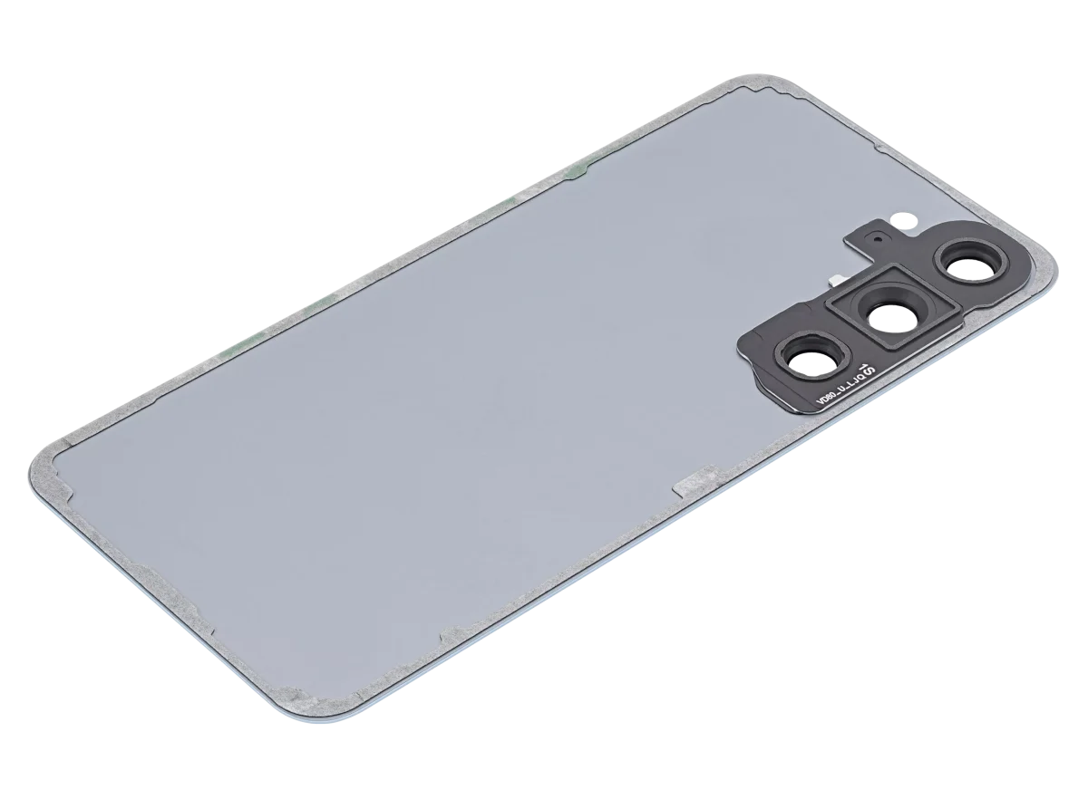 Samsung Galaxy S23 5G İle Uyumlu Arka Kapak Camı Kamera Lensiyle  (Mavi) - Görsel 6