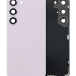 Samsung Galaxy S23 5G İle Uyumlu Arka Kapak Camı Kamera Lensiyle (Servis Paketi) (Lavanta)