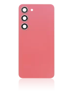 Samsung Galaxy S23 5G İle Uyumlu Arka Kapak Camı Kamera Lensiyle  (Turuncu) - Görsel 3