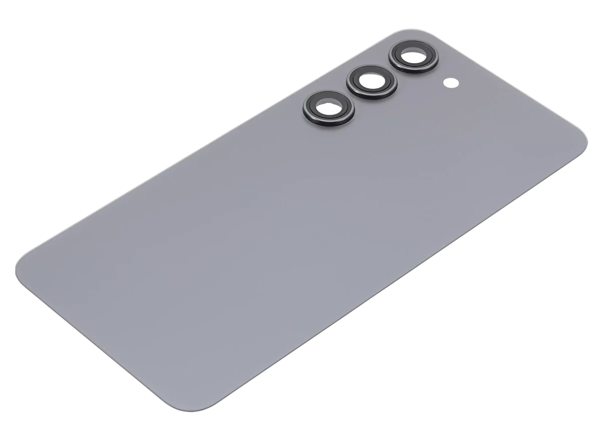 Samsung Galaxy S23 5G İle Uyumlu Arka Kapak Camı Kamera Lensli  (Grafit) - Görsel 5