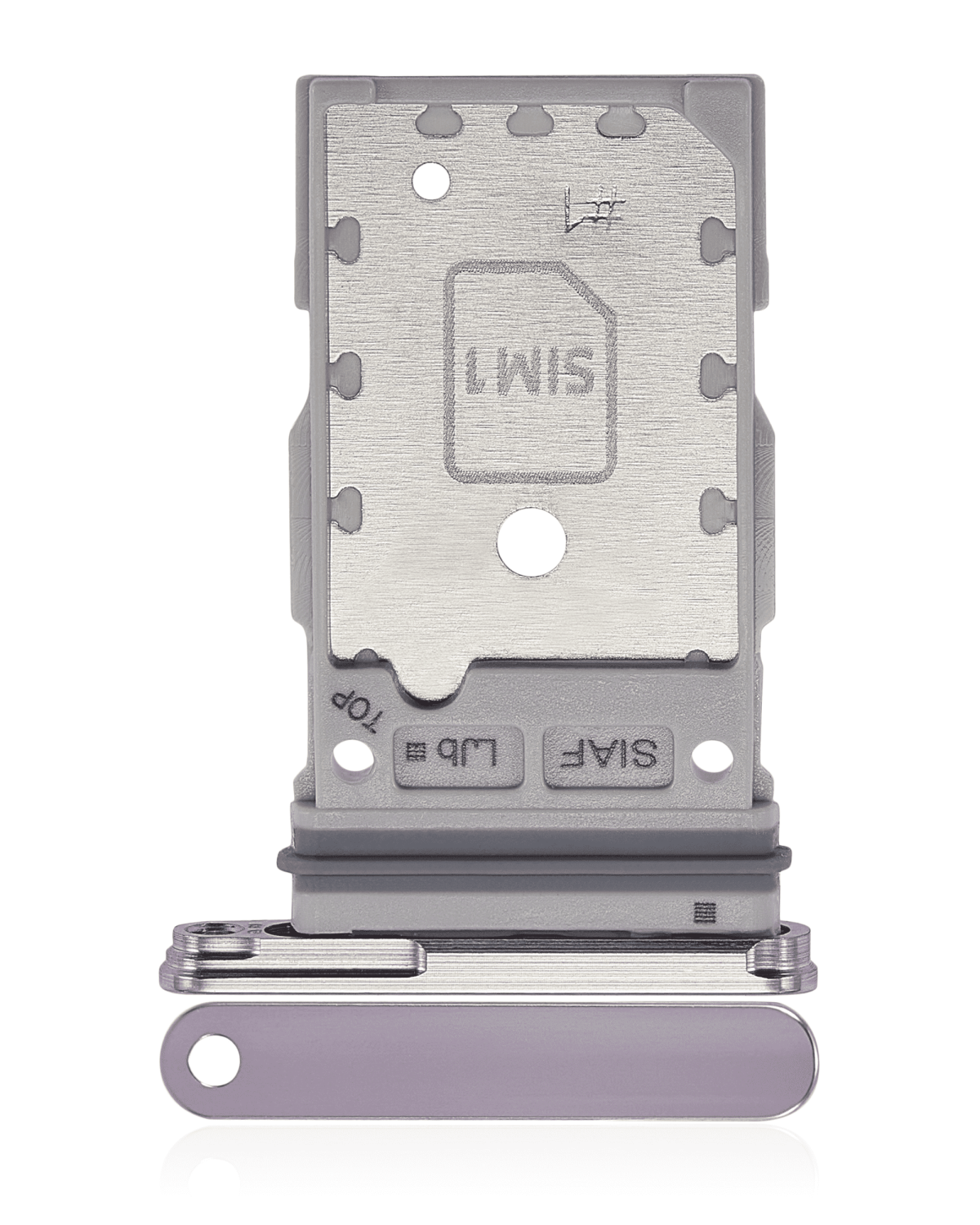 Samsung Galaxy S23 5G İle Uyumlu İle Uyumlu Çift Sim Kart Tepsisi S23 Plus 5G İle Uyumlu (Lavanta) - Görsel 6
