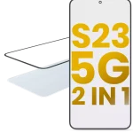 Samsung Galaxy S23 5G İle Uyumlu OCA Önceden Kurulu 2'si 1 Arada Ön Cam