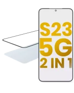 Samsung Galaxy S23 5G İle Uyumlu OCA Önceden Kurulu 2'si 1 Arada Ön Cam