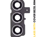 Samsung Galaxy S23 5G İle Uyumlu S23 Plus 5G (Lime) Kapaklı Arka Kamera Lensi Çerçeveli Halkalı