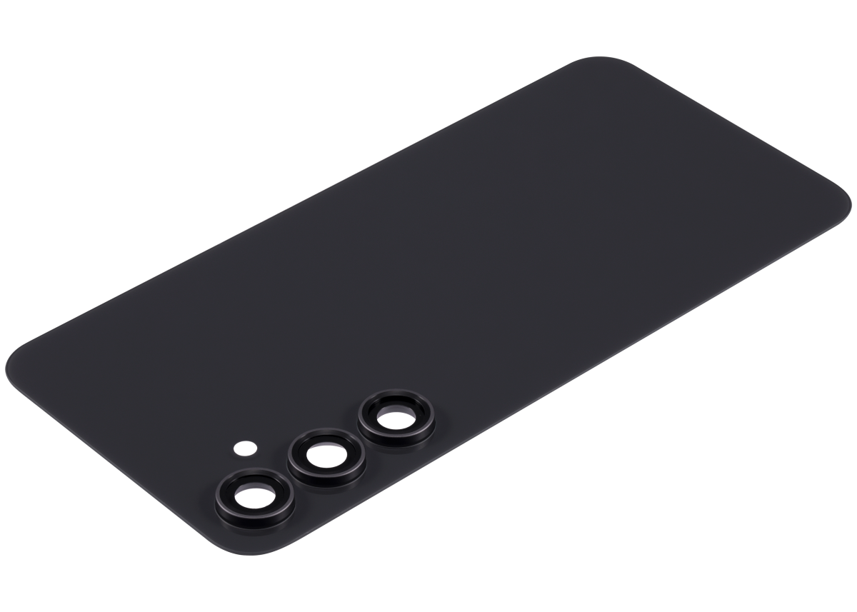 Samsung Galaxy S23 FE İle Uyumlu 5G Arka Kapak Cam Kamera Lensli (Aftermarket Plus) (Grafit) - Görsel 5
