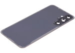 Samsung Galaxy S23 FE İle Uyumlu 5G Arka Kapak Cam Kamera Lensli (Aftermarket Plus) (Mandalina) - Görsel 6