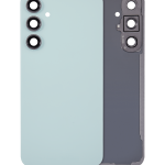 Samsung Galaxy S23 FE İle Uyumlu 5G Arka Kapak Cam Kamera Lensli (Aftermarket Plus) (Nane)