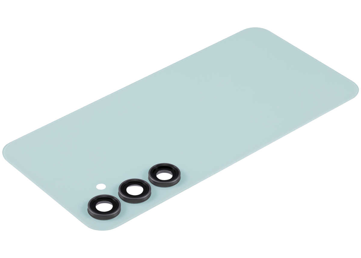 Samsung Galaxy S23 FE İle Uyumlu 5G Arka Kapak Cam Kamera Lensli (Aftermarket Plus) (Nane) - Görsel 5