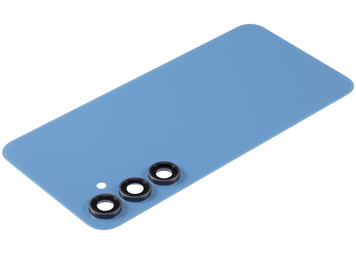 Samsung Galaxy S23 FE İle Uyumlu 5G Arka Kapak Camı Kamera Lensi (Aftermarket Plus) (Indigo) - Görsel 5