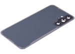 Samsung Galaxy S23 FE İle Uyumlu 5G Arka Kapak Camı Kamera Lensli  (Mor) - Görsel 6