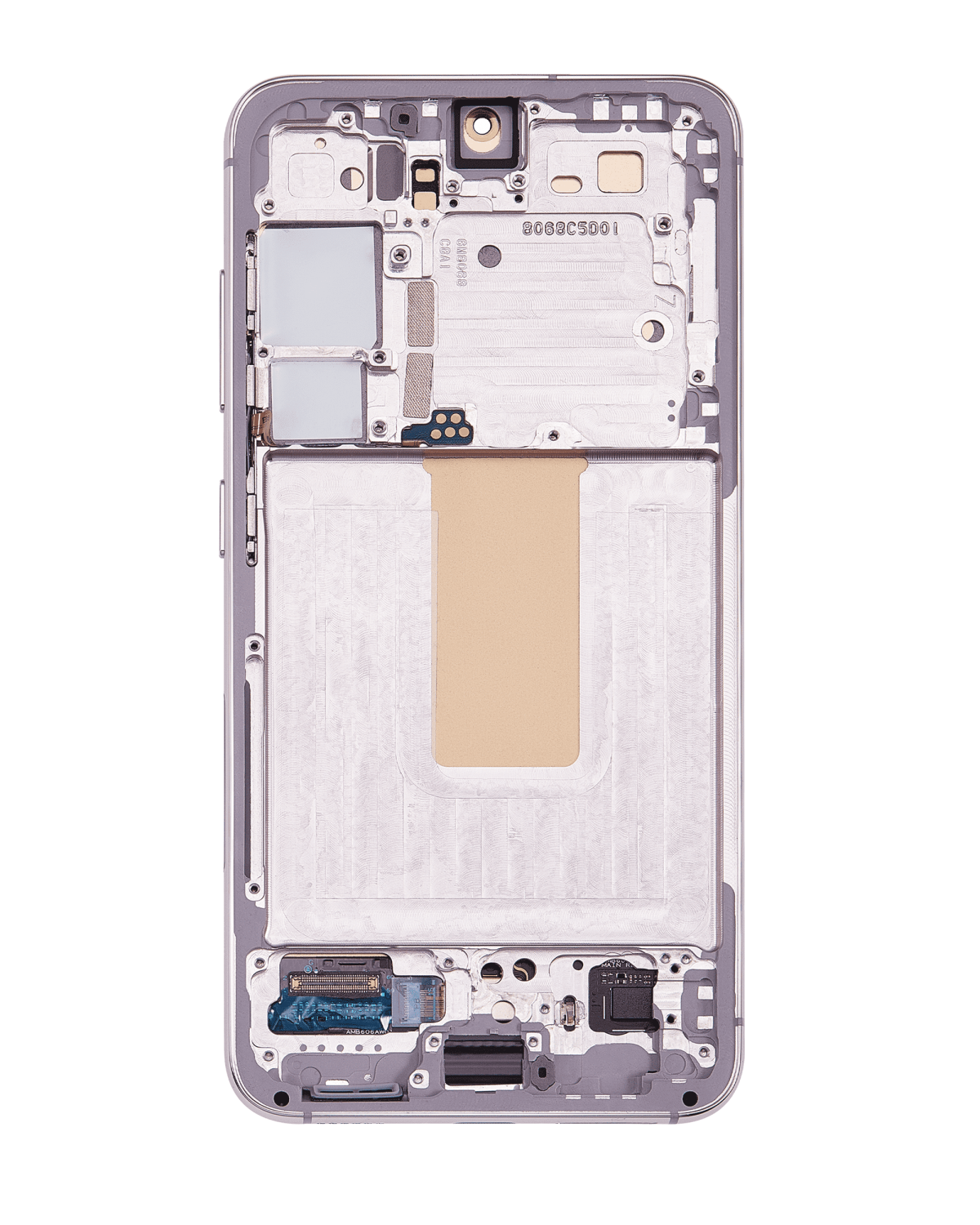 Samsung Galaxy S23 İle Uyumlu Çerçeveli Ekran Dokunmatik Orijinal Ekranı Orijinal(Pembe Lavanta) - Görsel 4