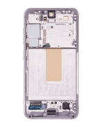 Samsung Galaxy S23 İle Uyumlu Çerçeveli Ekran Dokunmatik Orijinal Ekranı Orijinal(Pembe Lavanta) - Görsel 4