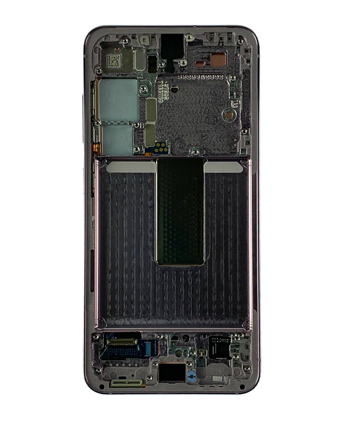 Samsung Galaxy S23 İle Uyumlu Çerçeveli Ekran Dokunmatik Orijinal Ekranı (Servis Paketi)(Lavanta) - Görsel 4