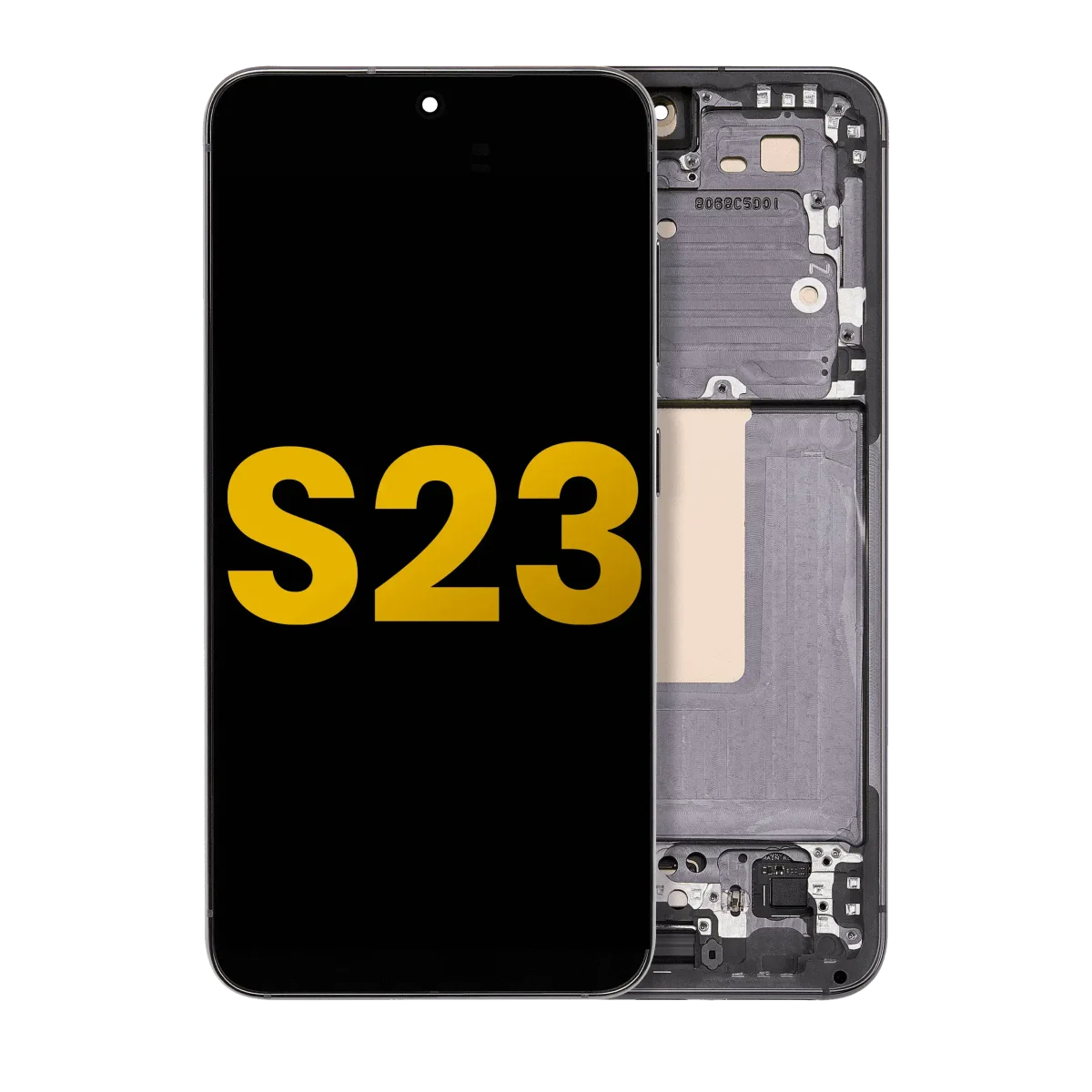 Samsung Galaxy S23 İle Uyumlu Çerçeveli Ekran Dokunmatik Orijinal(Yeşil) - Görsel 2