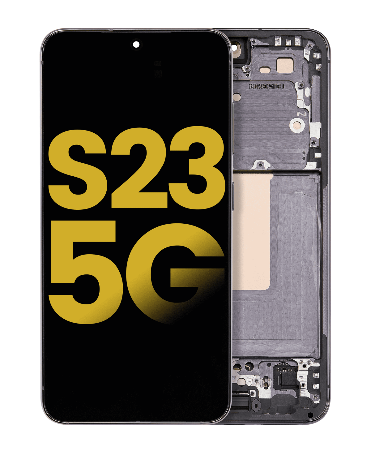 Samsung Galaxy S23 İle Uyumlu Çerçeveli Ekran Dokunmatik Orijinal(Yeşil) - Görsel 4