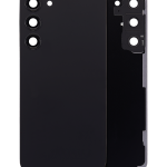 Samsung Galaxy S23 Plus İle Uyumlu 5G Arka Kapak Camı Kamera Lensiyle  (Phantom Siyah)