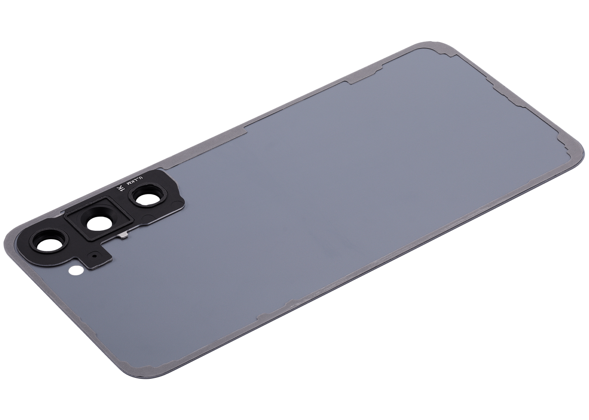 Samsung Galaxy S23 Plus İle Uyumlu 5G Arka Kapak Camı Kamera Lensli  (Grafit) - Görsel 6
