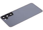 Samsung Galaxy S23 Plus İle Uyumlu 5G Arka Kapak Camı Kamera Lensli  (Grafit) - Görsel 6