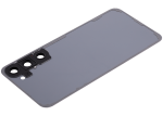 Samsung Galaxy S23 Plus İle Uyumlu 5G Arka Kapak Camı Kamera Lensli  (Krem) - Görsel 6
