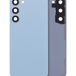 Samsung Galaxy S23 Plus İle Uyumlu 5G Arka Kapak Camı Kamera Lensli  (Mavi)