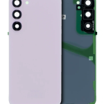 Samsung Galaxy S23 Plus İle Uyumlu Arka Kapak Camı Kamera Lensiyle (Servis Paketi) (Lavanta)