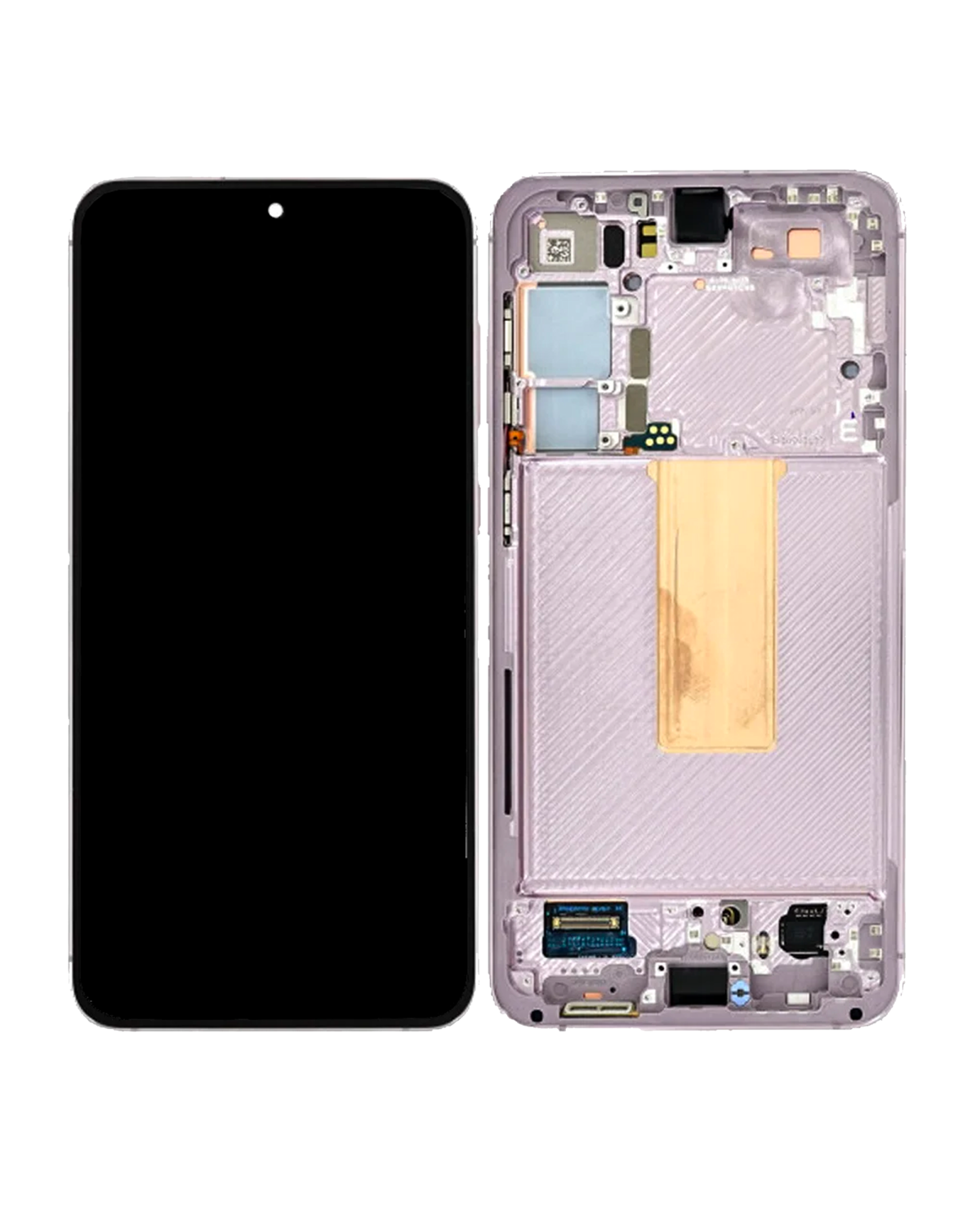 Samsung Galaxy S23 Plus İle Uyumlu Çerçeveli Ekran Dokunmatik Ekran Orijinal Ekranı(Kullanılmış OEM Çekme: Sınıf A)(Lavanta) - Görsel 2
