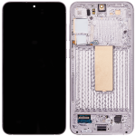 Samsung Galaxy S23 Plus İle Uyumlu Çerçeveli Ekran Dokunmatik Orijinal(Lavanta) - Görsel 2