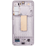 Samsung Galaxy S23 Plus İle Uyumlu Çerçeveli Ekran Dokunmatik Orijinal(Lavanta) - Görsel 4