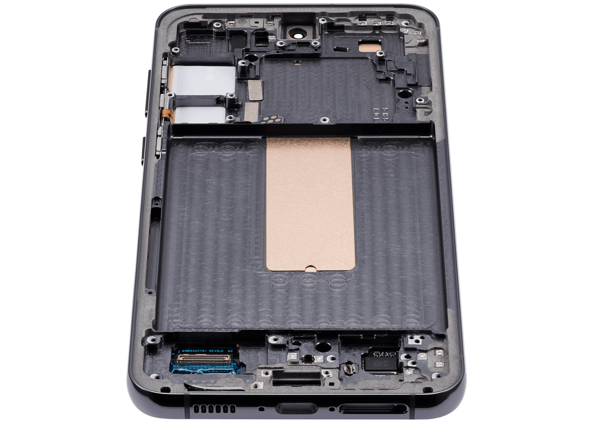 Samsung Galaxy S23 Plus İle Uyumlu Çerçeveli Ekran Dokunmatik Orijinal(Yeşil) - Görsel 7