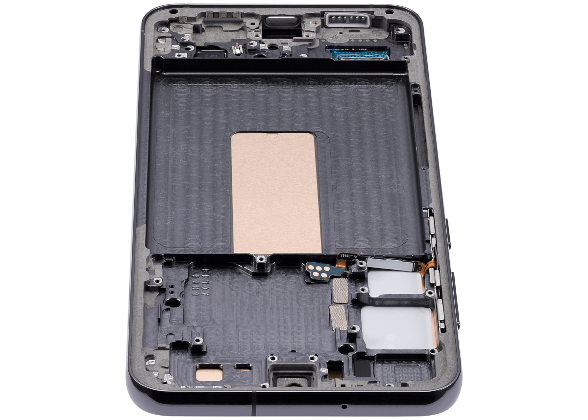 Samsung Galaxy S23 Plus İle Uyumlu Çerçeveli Ekran Dokunmatik Orijinal(Yeşil) - Görsel 9