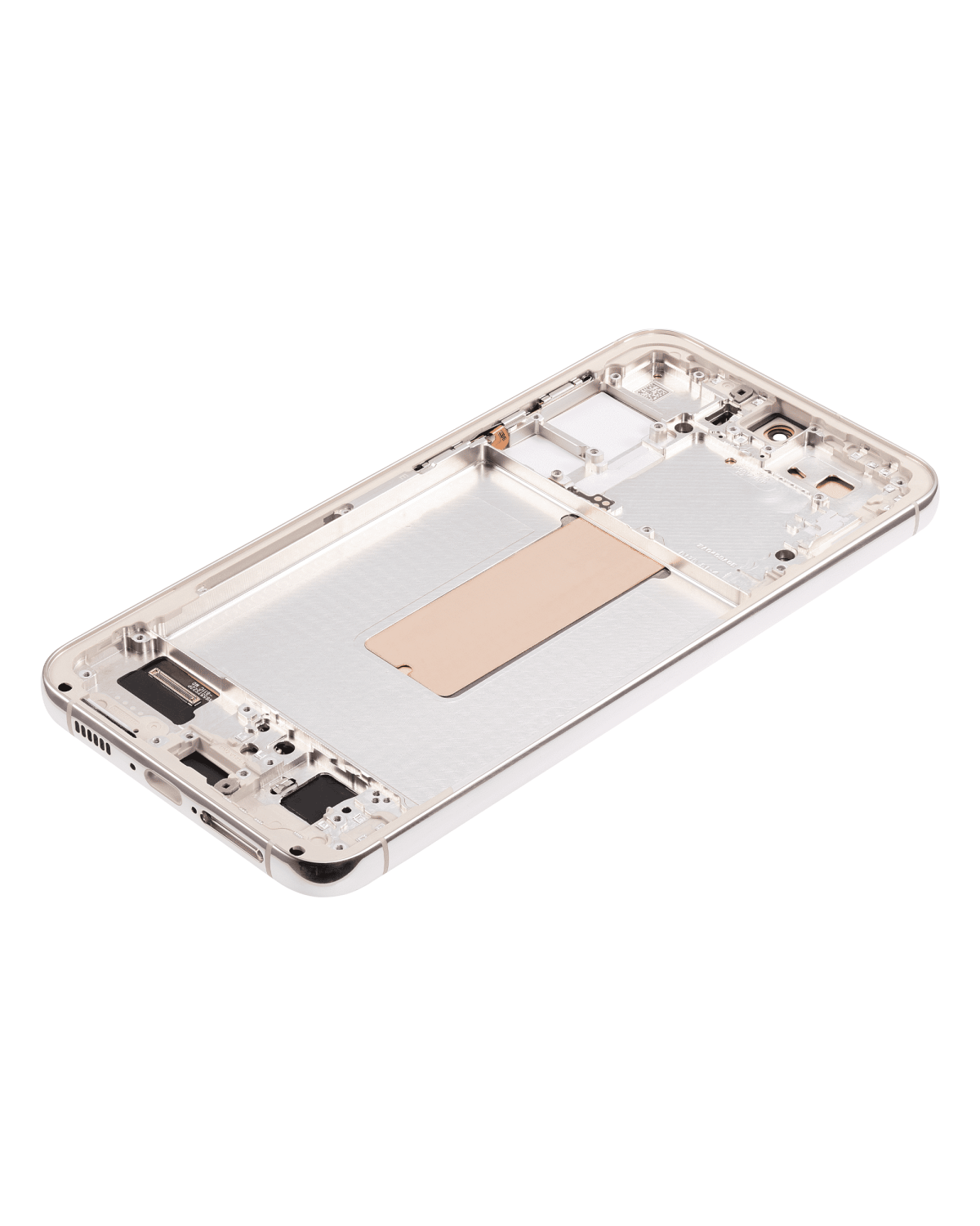 Samsung Galaxy S23 Plus İle Uyumlu Çerçeveli Ekran Dokunmatik(Krem) - Görsel 6