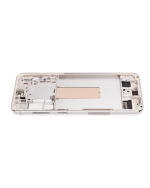 Samsung Galaxy S23 Plus İle Uyumlu Çerçeveli Ekran Dokunmatik(Krem) - Görsel 8