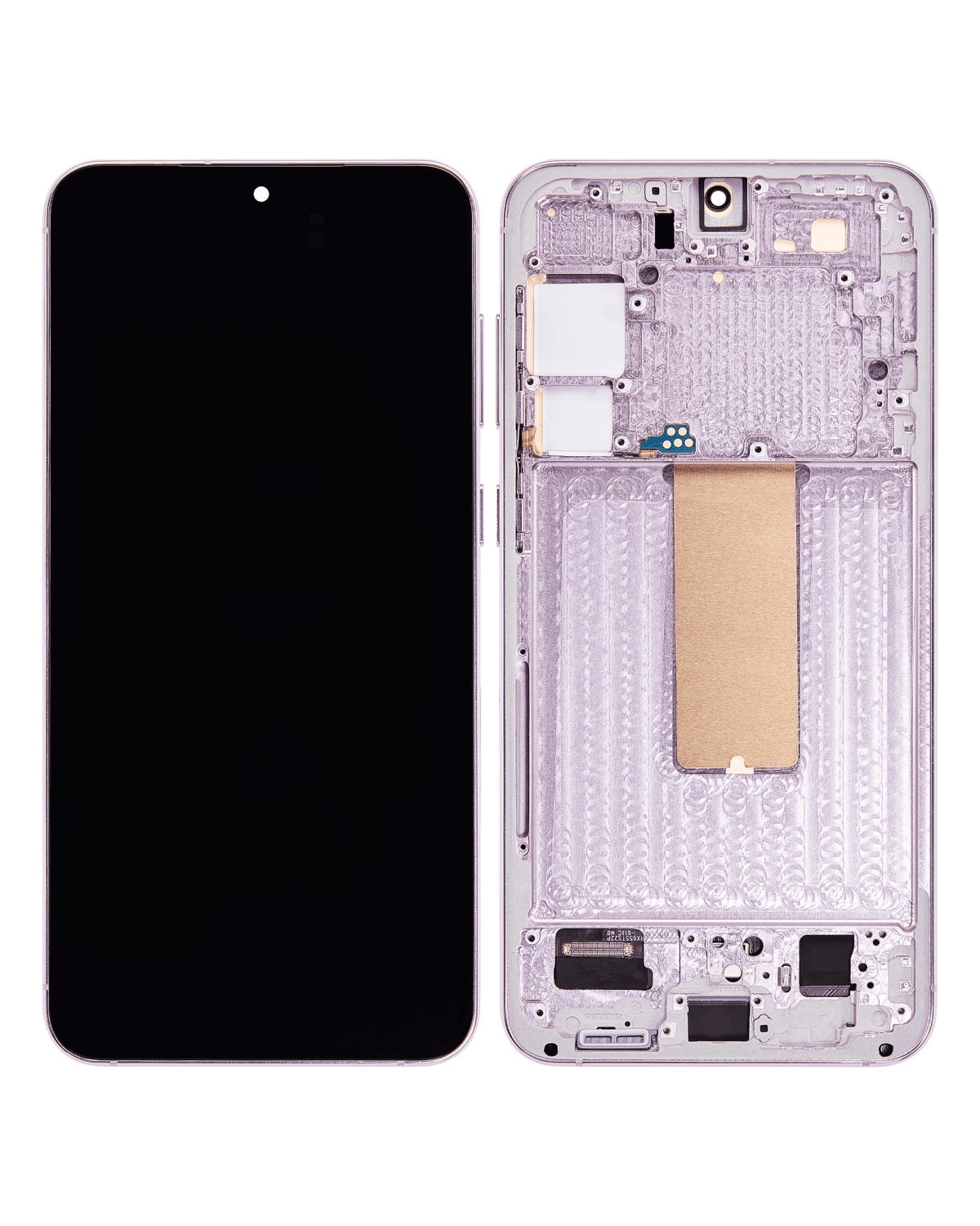 Samsung Galaxy S23 Plus İle Uyumlu Çerçeveli Ekran Dokunmatik(Lavanta) - Görsel 3