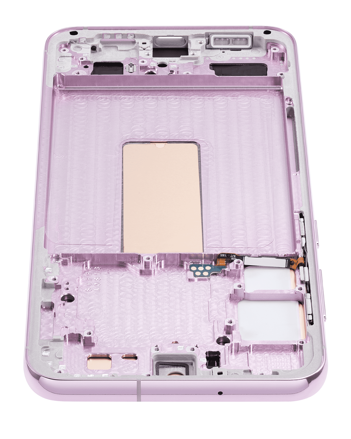 Samsung Galaxy S23 Plus İle Uyumlu Çerçeveli Ekran Dokunmatik(Lavanta) - Görsel 9