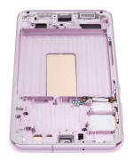 Samsung Galaxy S23 Plus İle Uyumlu Çerçeveli Ekran Dokunmatik(Lavanta) - Görsel 9