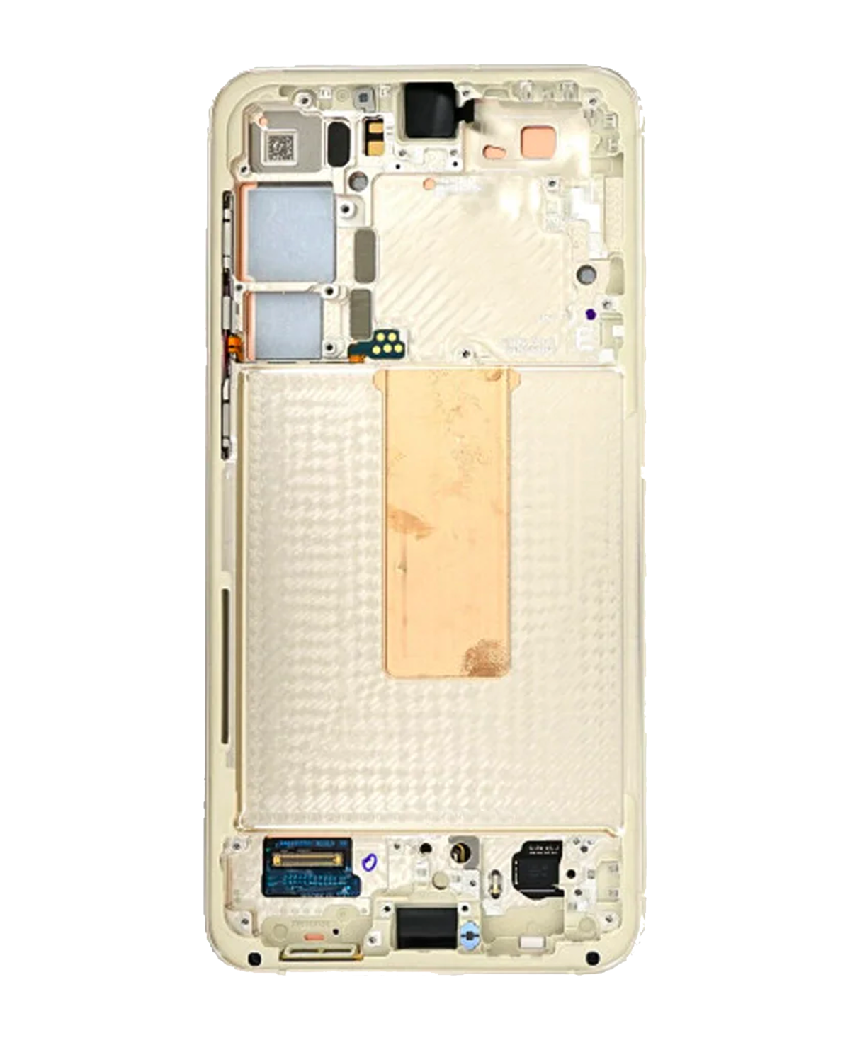 Samsung Galaxy S23 Plus İle Uyumlu Çerçeveli ekran Orijinal Ekranı(Kullanılmış OEM Çekme: Sınıf A)(Krem) - Görsel 4