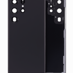 Samsung Galaxy S23 Ultra İle Uyumlu 5G Arka Kapak Camı Kamera Lensiyle  (Aftermarket Plus) (Phantom Black)