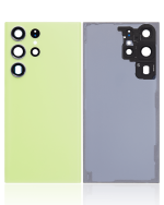 Samsung Galaxy S23 Ultra İle Uyumlu 5G Arka Kapak Camı Kamera Lensiyle  (Lime) - Görsel 2
