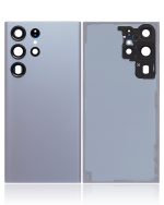Samsung Galaxy S23 Ultra İle Uyumlu 5G Arka Kapak Camı Kamera Lensli  (Grafit) - Görsel 2